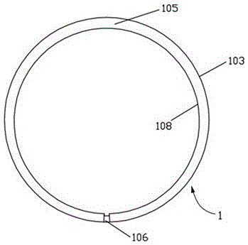 Pistons with clearance paired energy-saving and environment-friendly piston rings