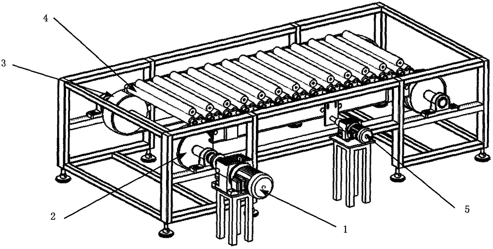 Automated grain-airing aging device for propellant high in slenderness ratio