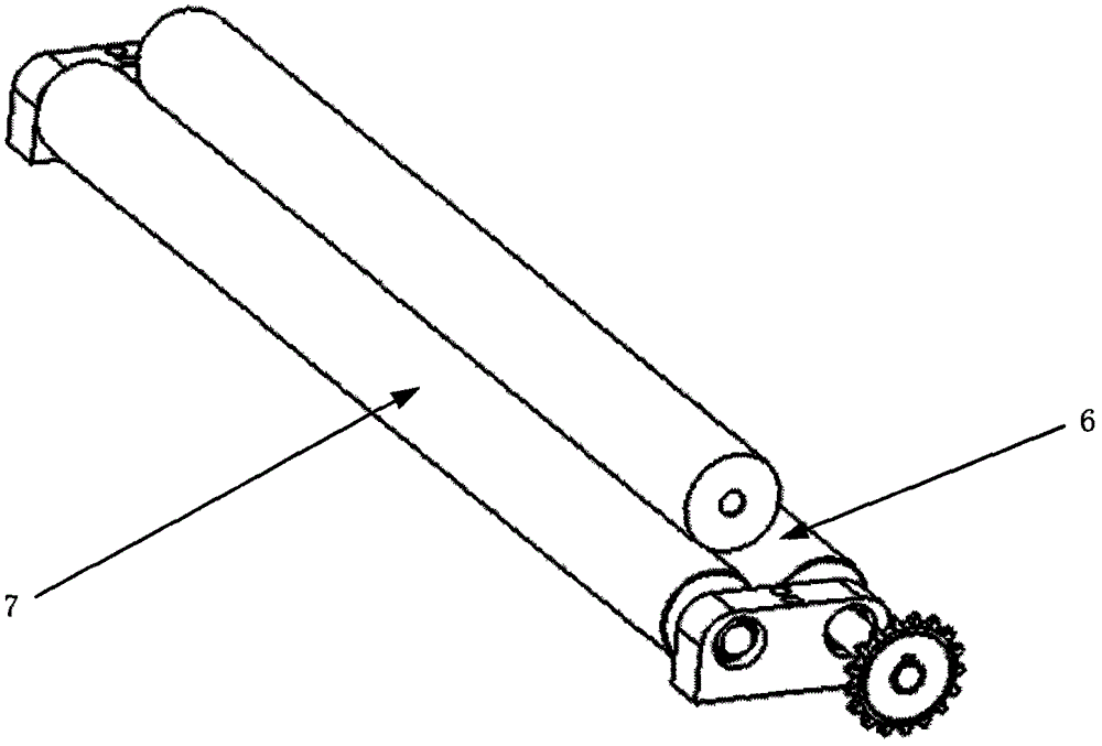 Automated grain-airing aging device for propellant high in slenderness ratio