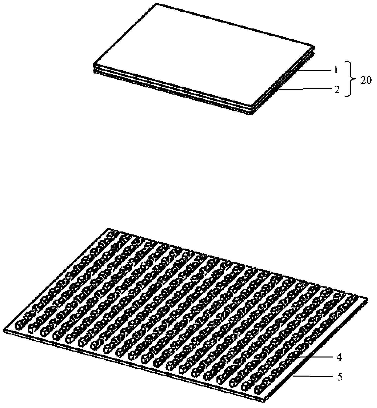 LED naked-eye 3D film viewing system and installation method for increasing best viewing zone of LED naked-eye 3D film viewing system