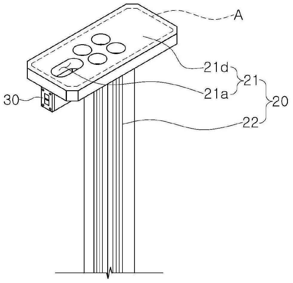 Automatic electrode plate supply device