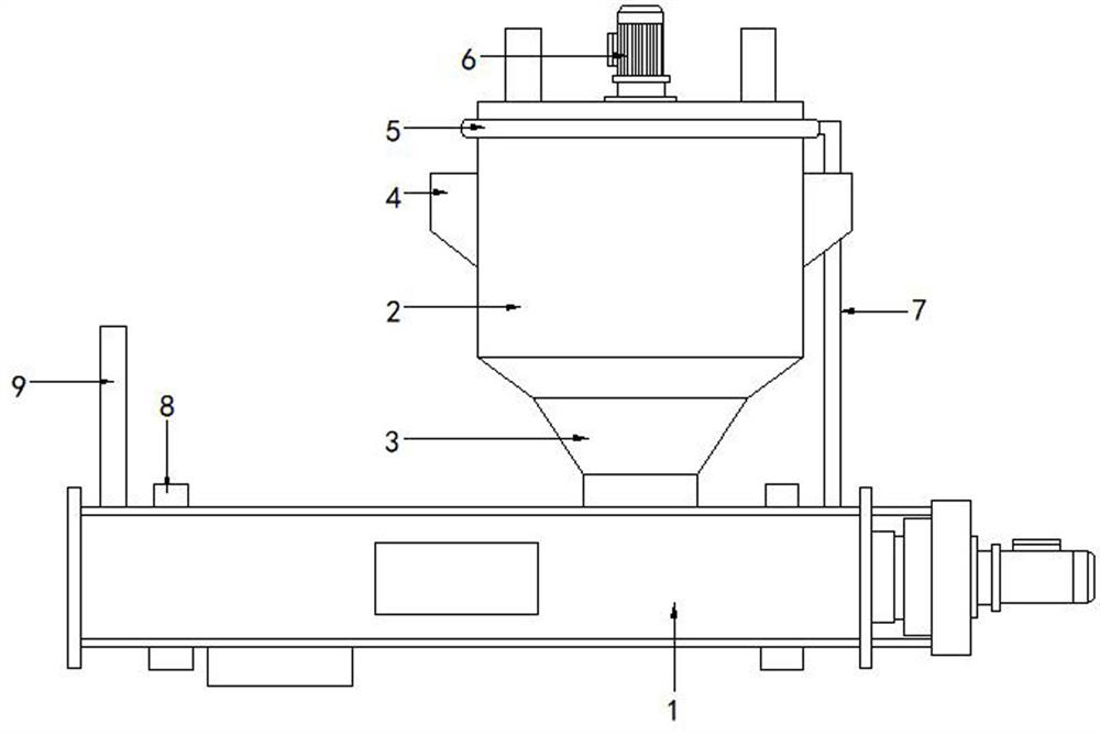 Thermal desorption remediation device for polluted soil