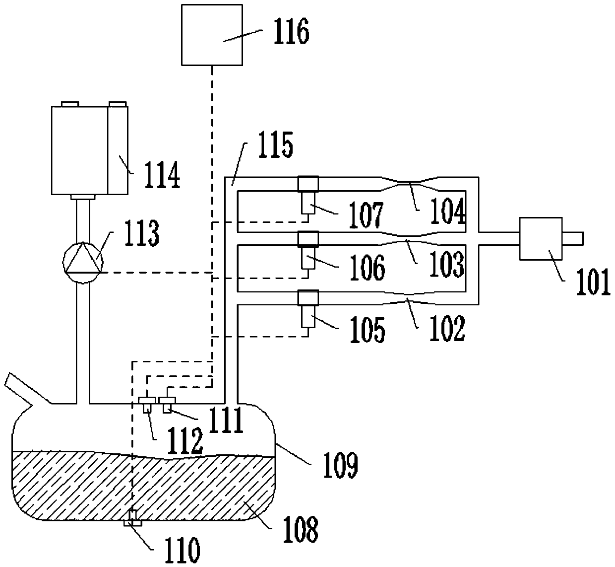 System and method for leakage detection of fuel evaporation system