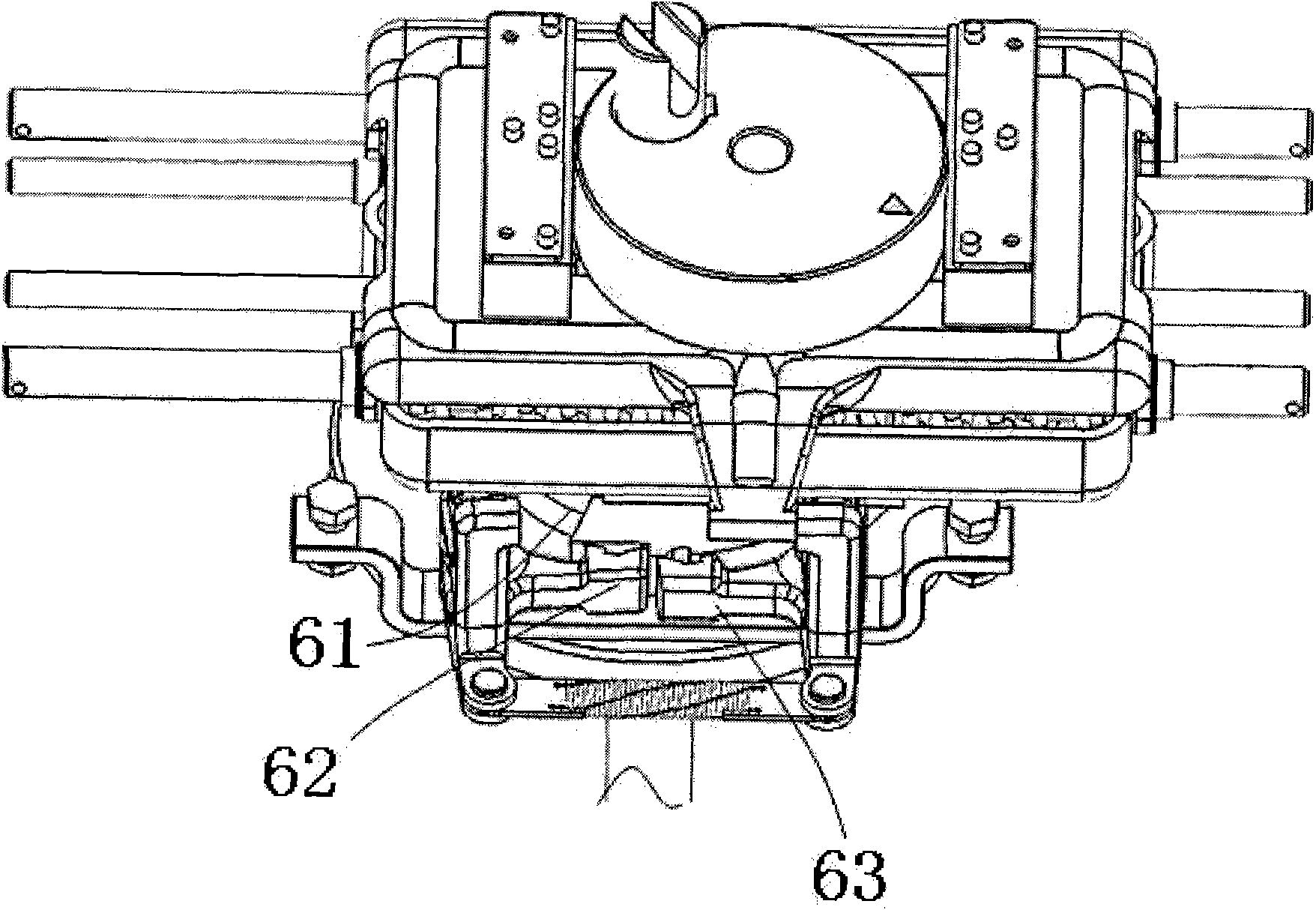 Crank-rocker quick mechanism