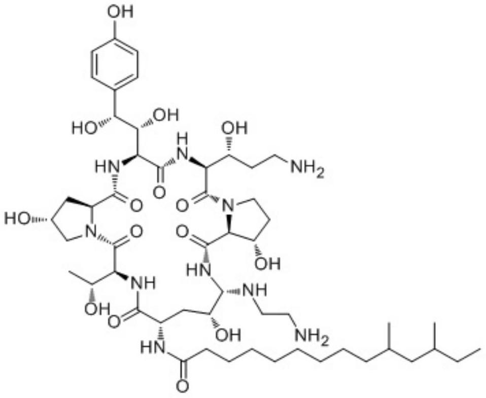 Application of caspofungin in preparation of neuroprotective drugs