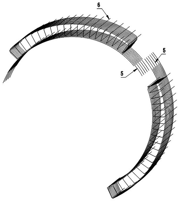 Construction method of prefabricated steel cage for rapid tunnel lining