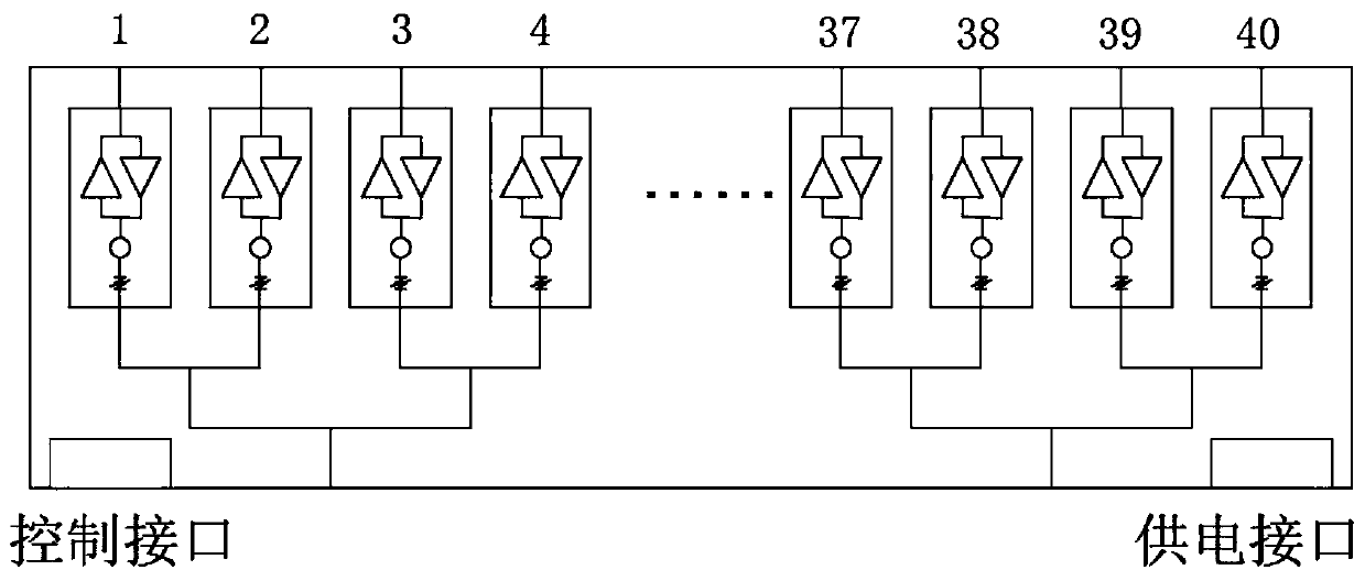 Ka-waveband phased array antenna and self-calibration method thereof