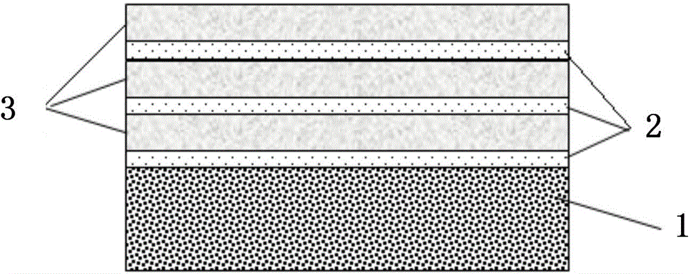 Fabric structure color preparation method