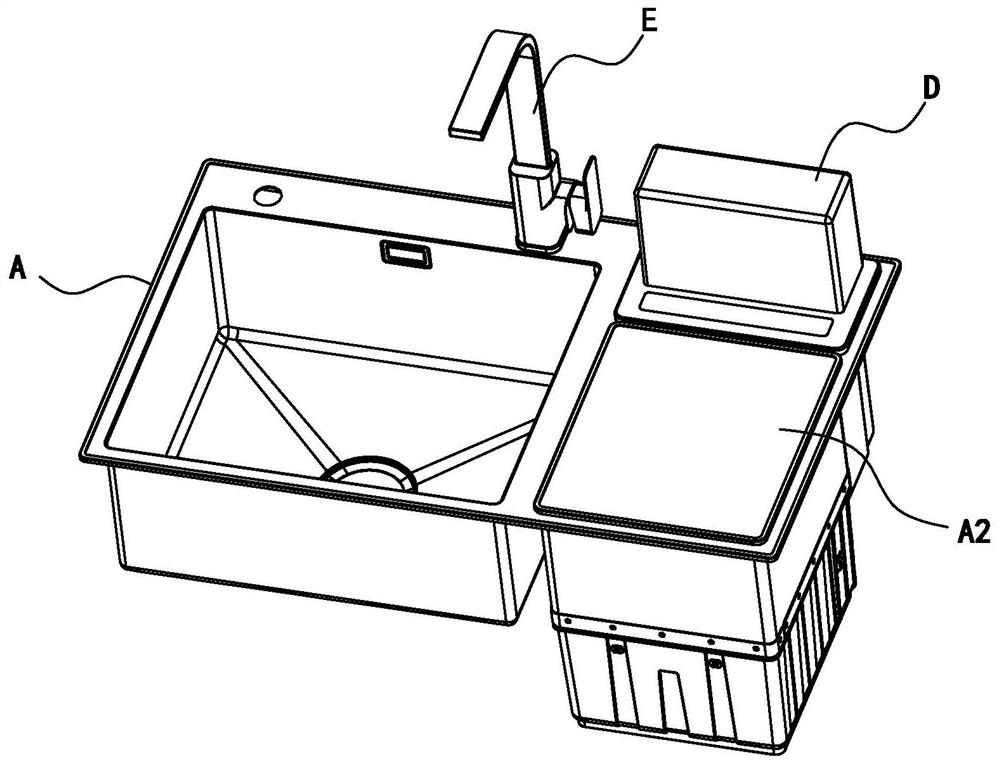 Multifunctional water tank cleaning equipment