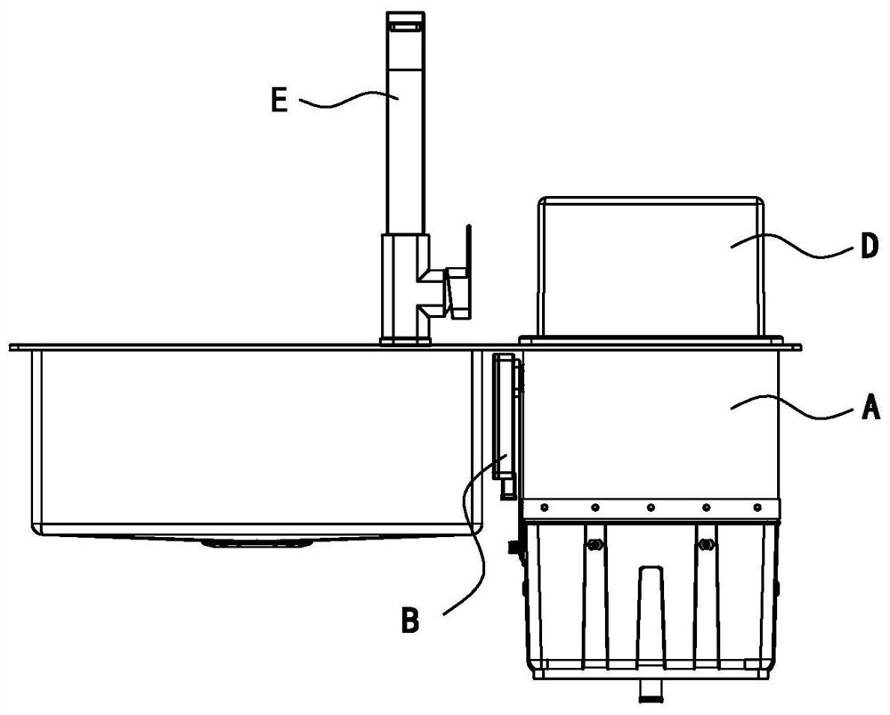 Multifunctional water tank cleaning equipment