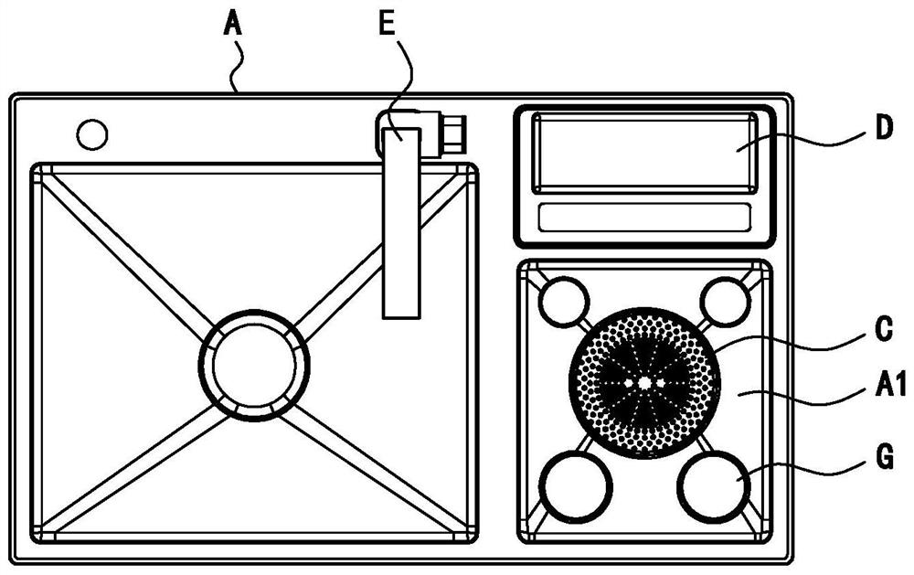 Multifunctional water tank cleaning equipment