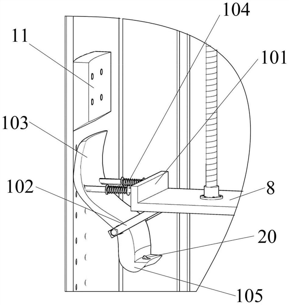 Circulating concrete material and component impact tester and using method