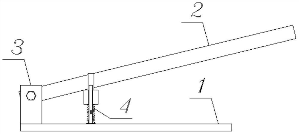 A small compression spring static pressure method and its device