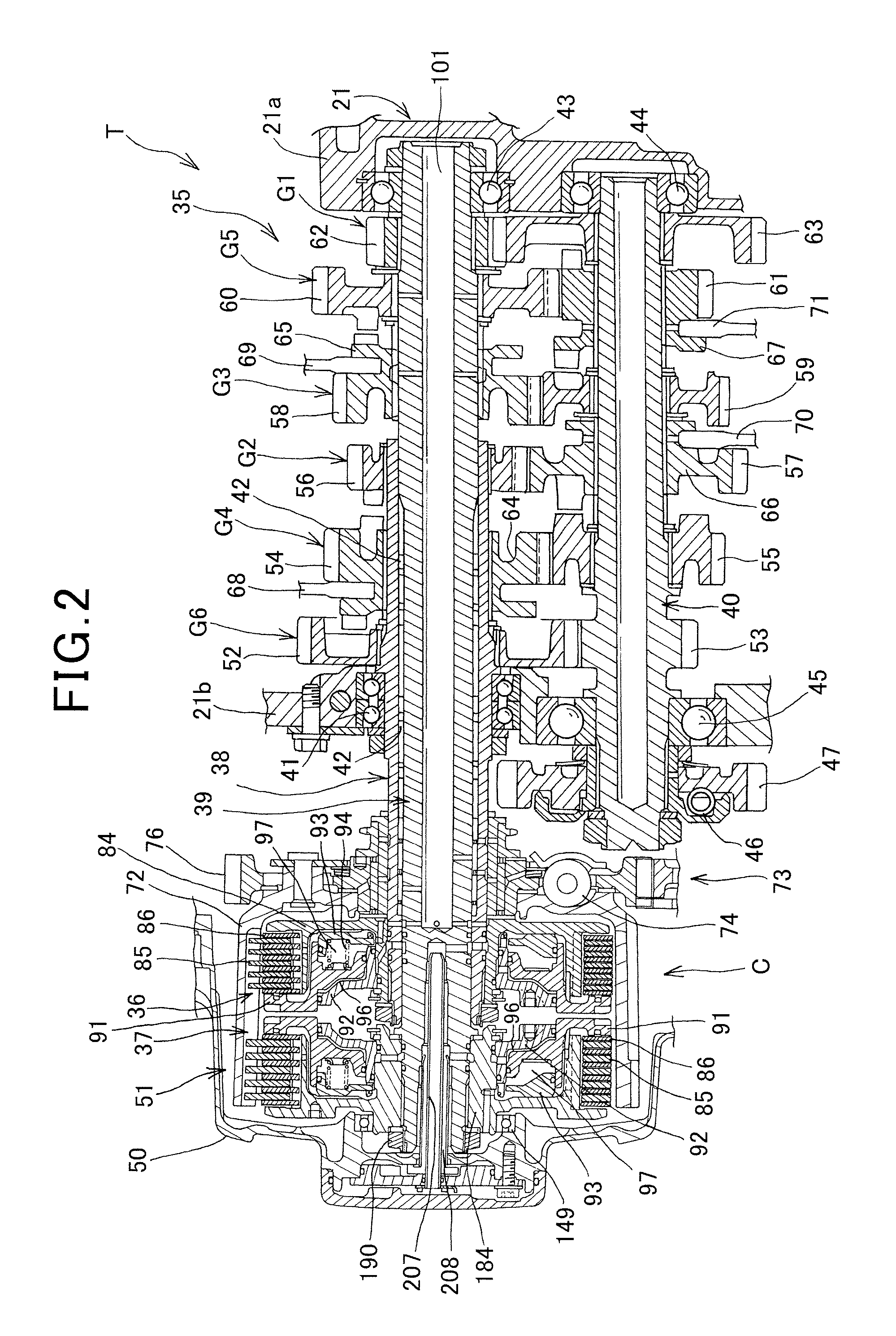 Hydraulic clutch device