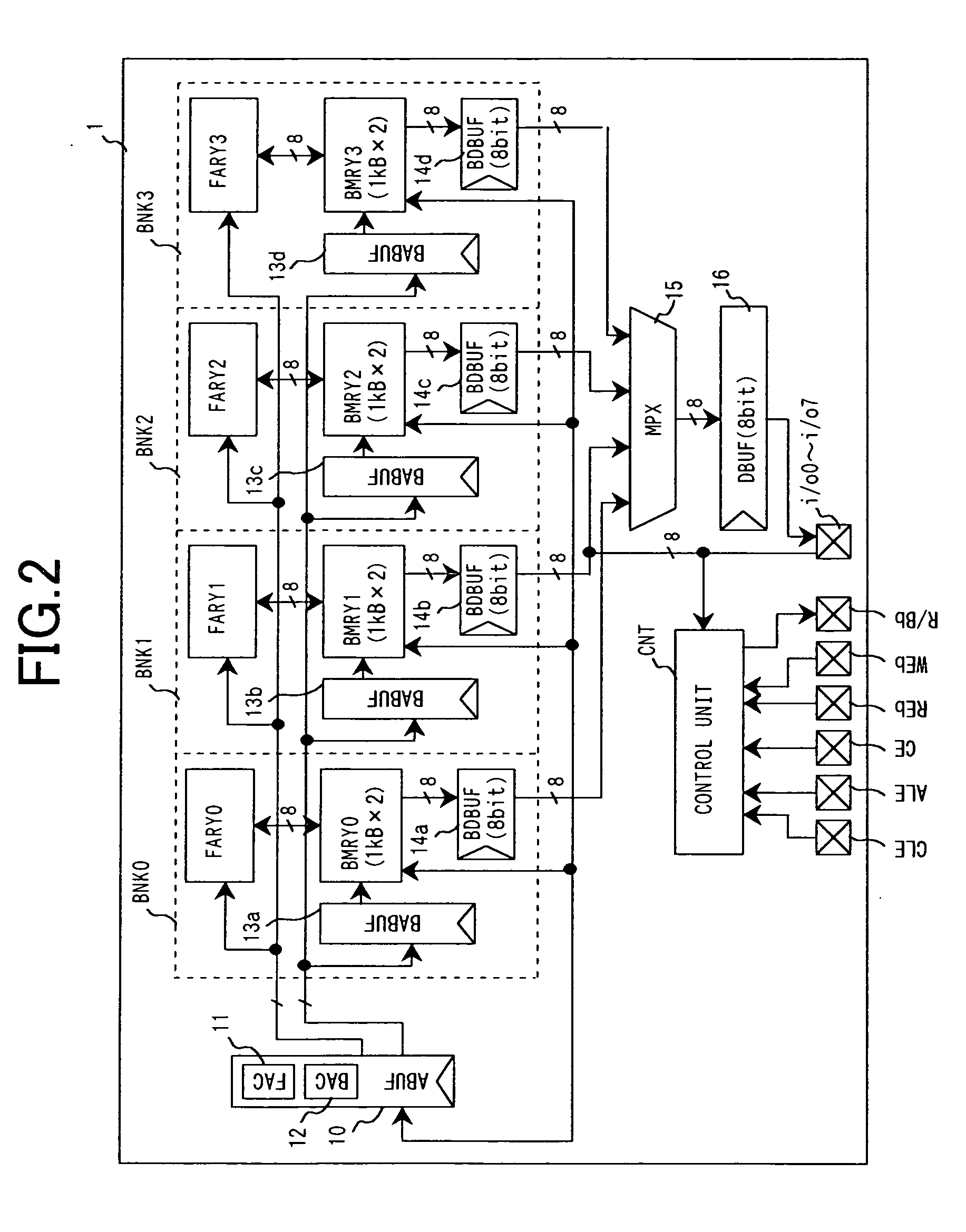 Non-volatile storage device