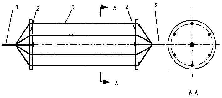 Method for mfg. large hole diamond coating drawing die