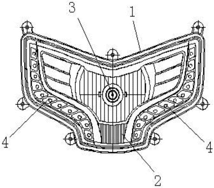 Motorbike head lamp