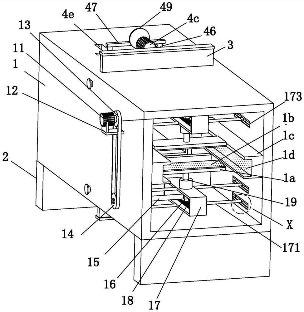 An antiseptic treatment device for building wood