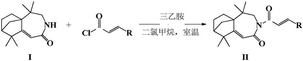 Isophyllenone-caprolactam derivatives and their preparation methods and applications