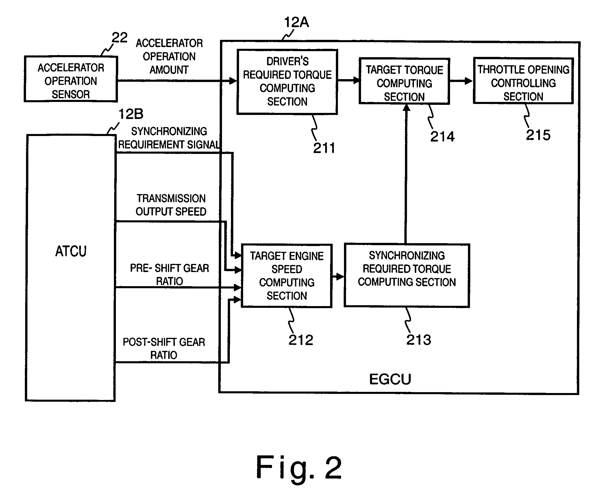 Engine torque control device