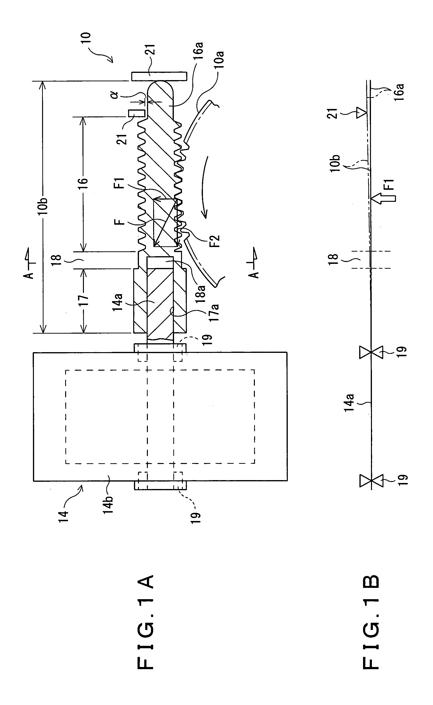 Disk player and worm mechanism for same