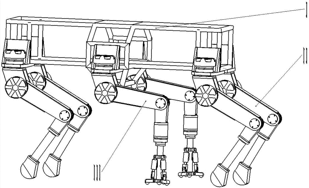 Hand-and-foot fusion electric hexapod robot