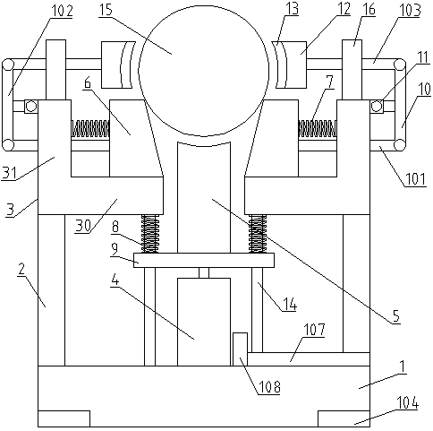 Self-adapting tool clamp for pipeline welding