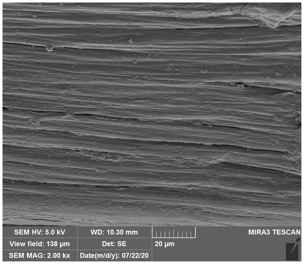 Negative oxygen ion biomass-based fiber and preparation method thereof