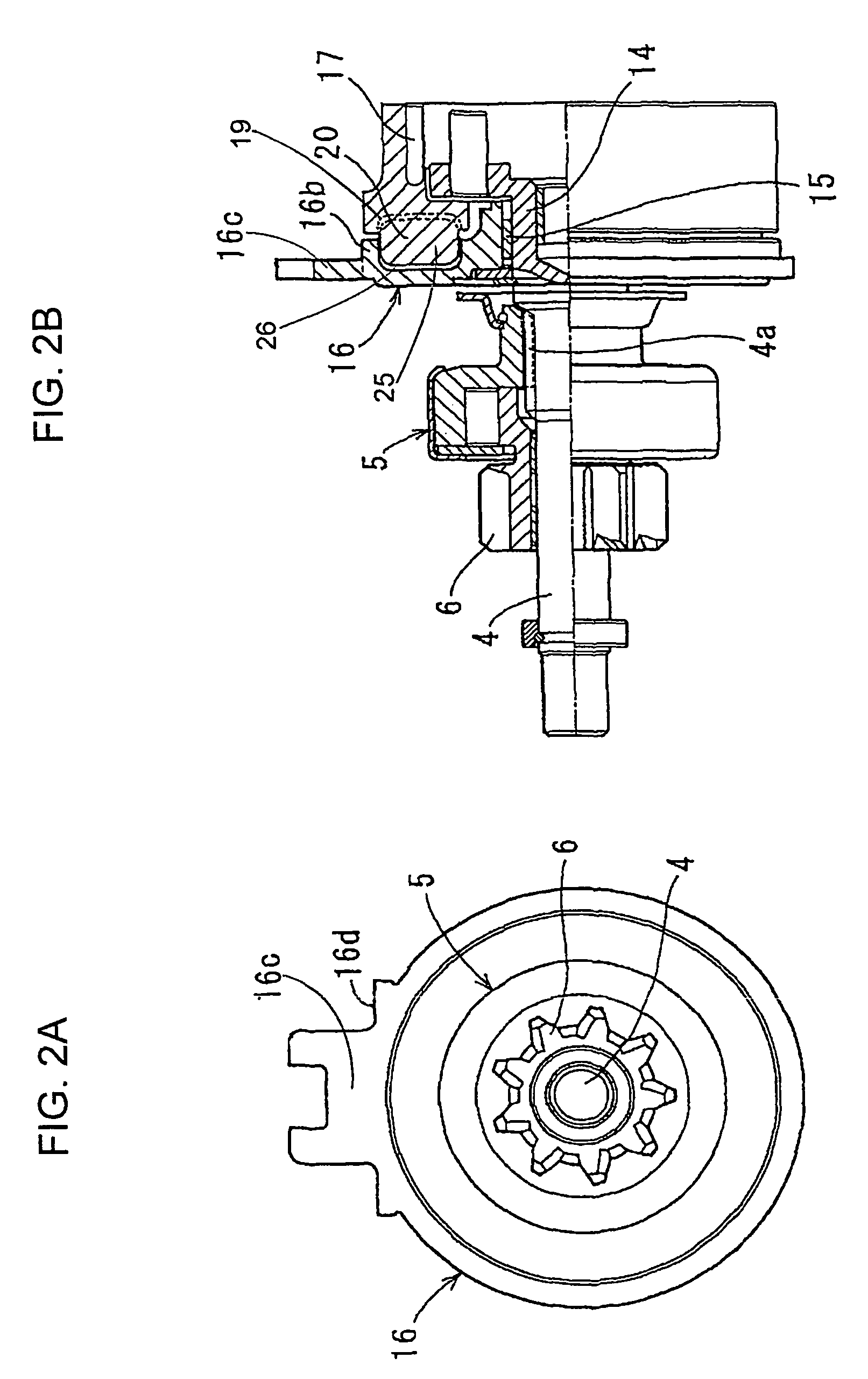 Starter with reliable fulcrum supporter supporting fulcrum portion of shift lever