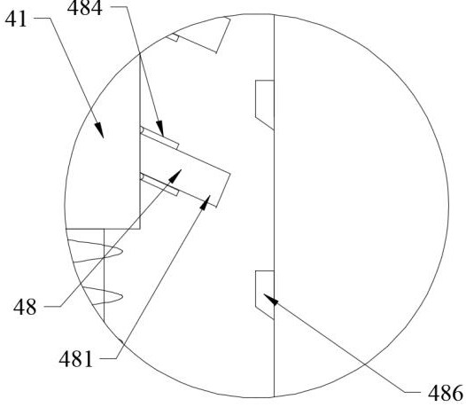 Supporting and locking device for mounting of assembled wall