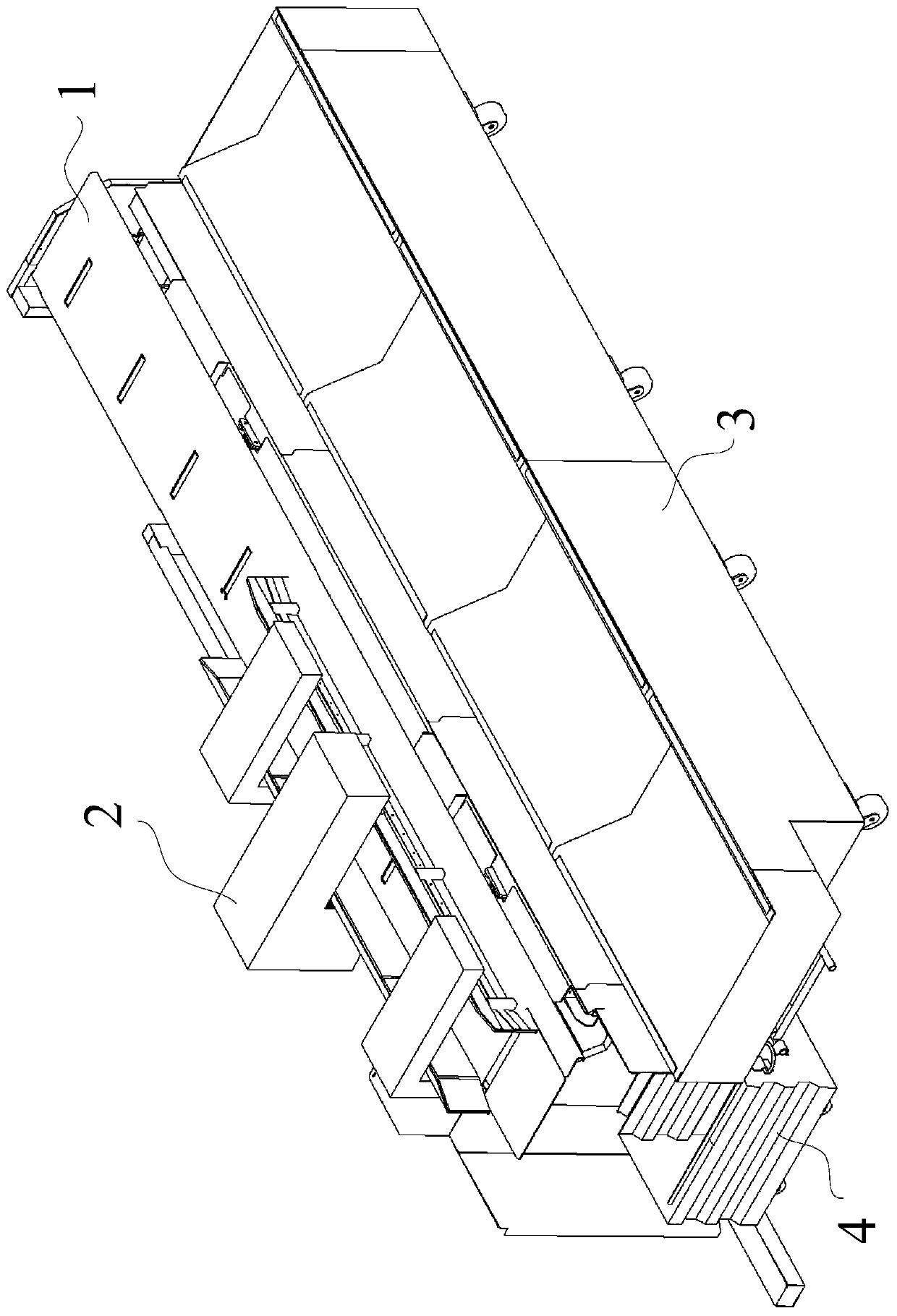 Unloading device