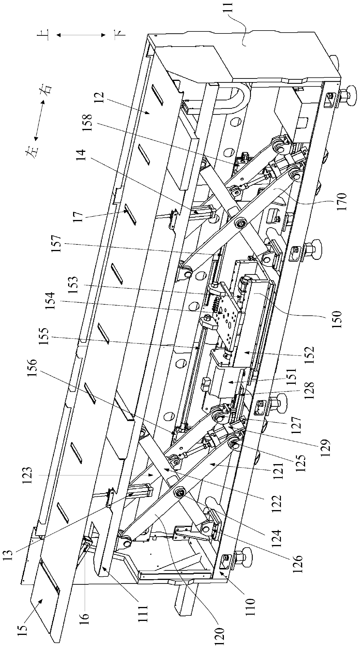 Unloading device