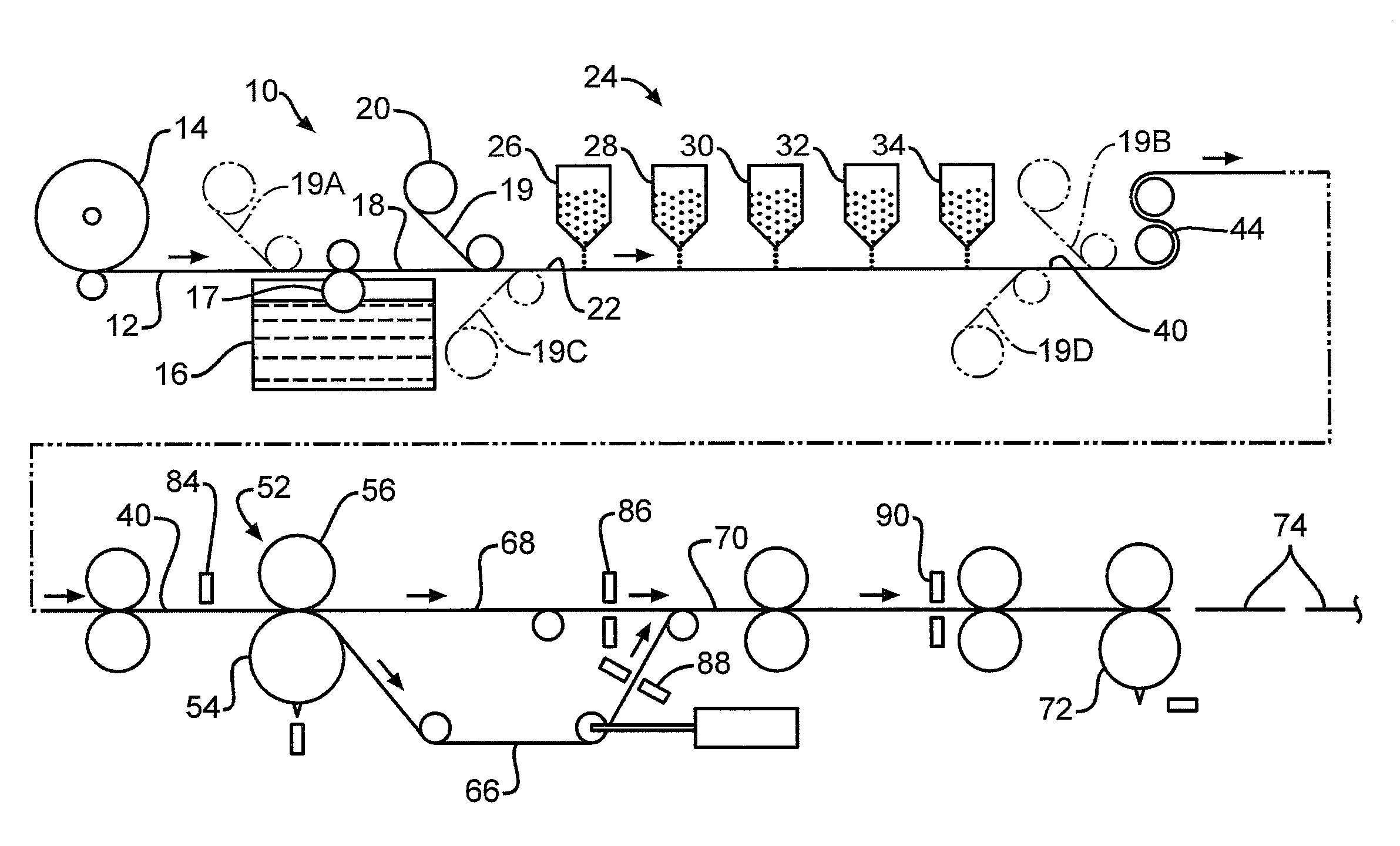 Shingle with reinforced nail zone and method of manufacturing