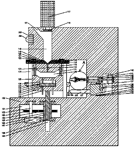 Automatic injection molding die