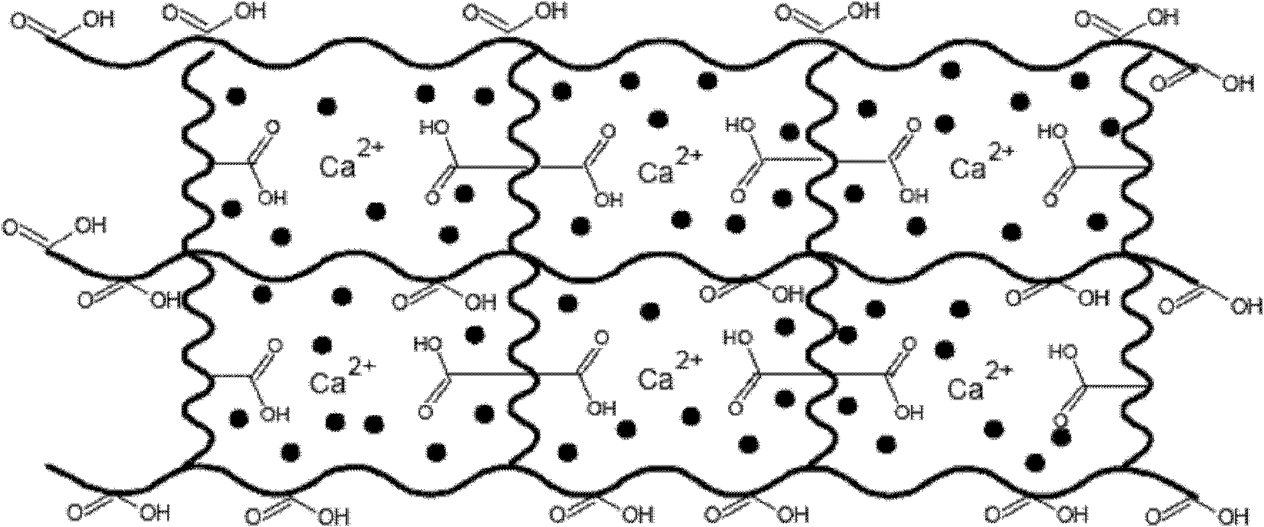 Haemostatic and wound dressing containing same