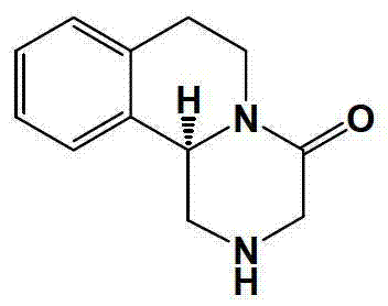 Method of synthetizing levo-praziquantel