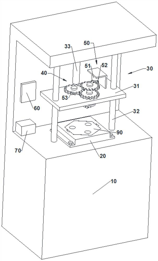 Detection device based on computer control