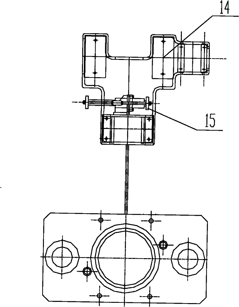 A lead extrusion hydraulic press