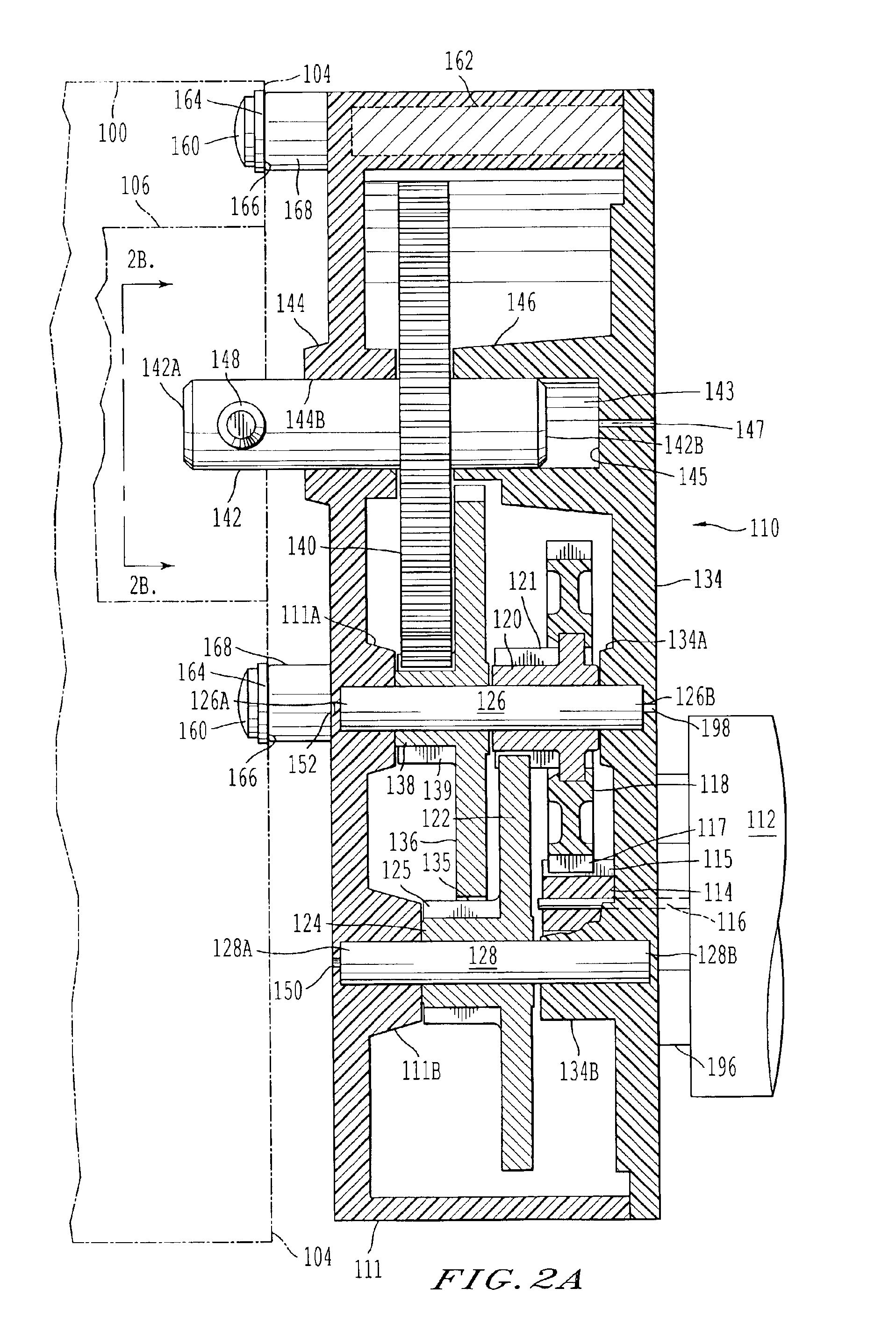 High torque resistant and strong screwless plastic gear box