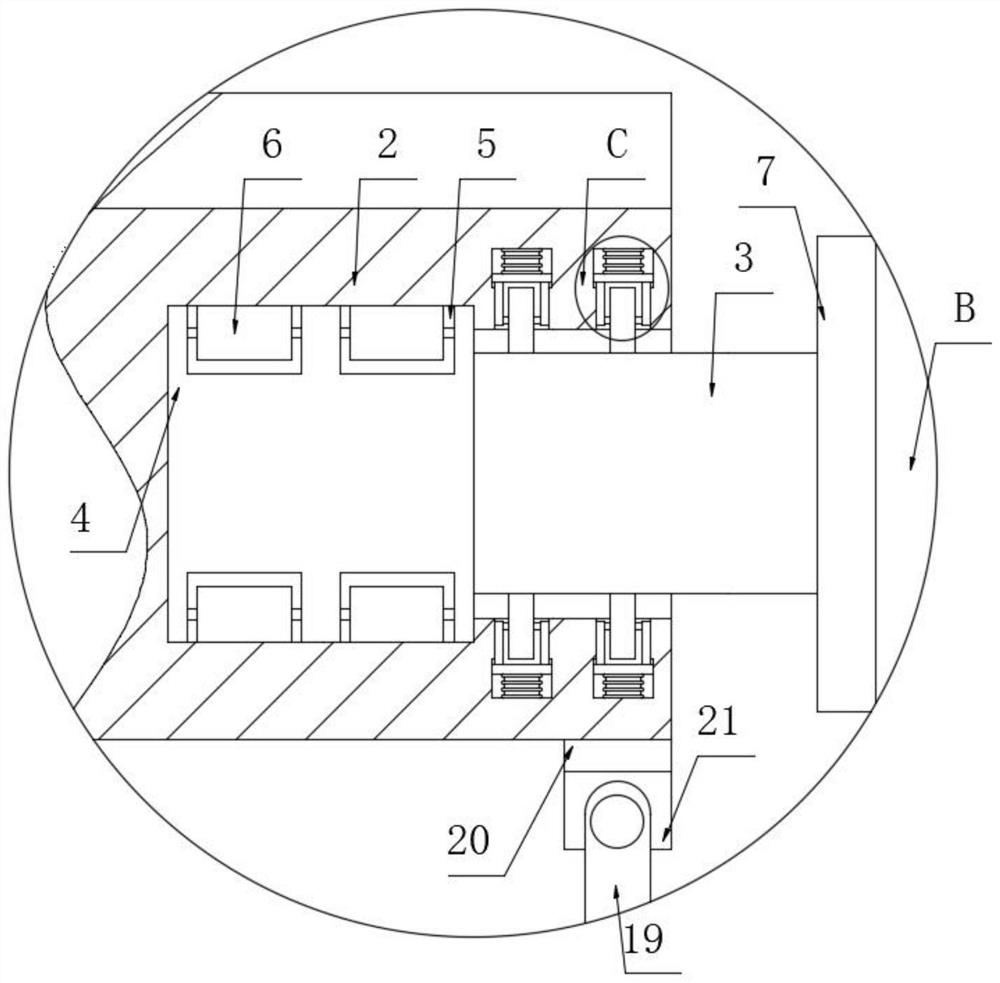 Anti-rollover structure of a ship