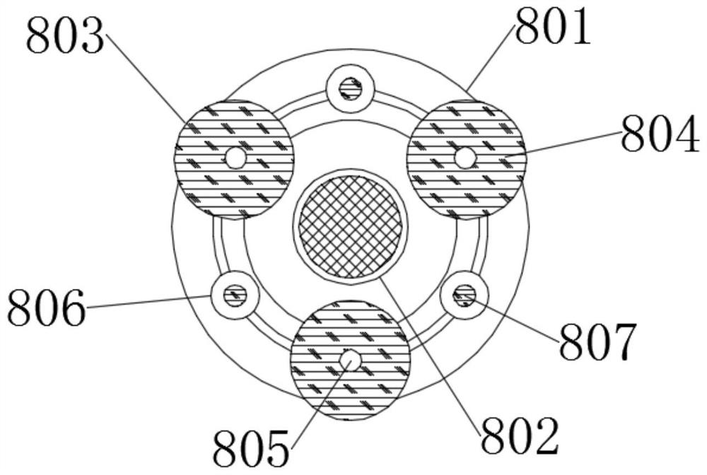 Tire inflation device for new energy vehicle