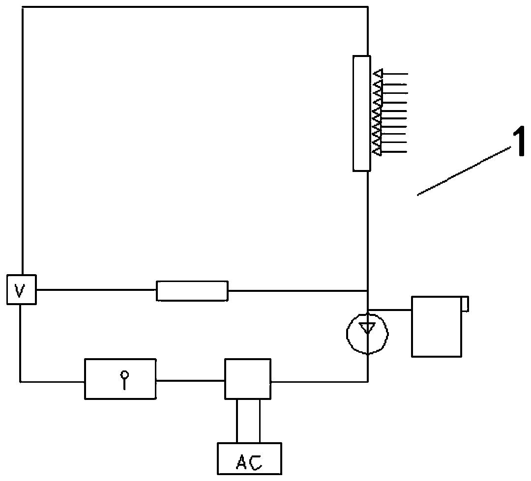 Cooling system and cooling system adjustment method