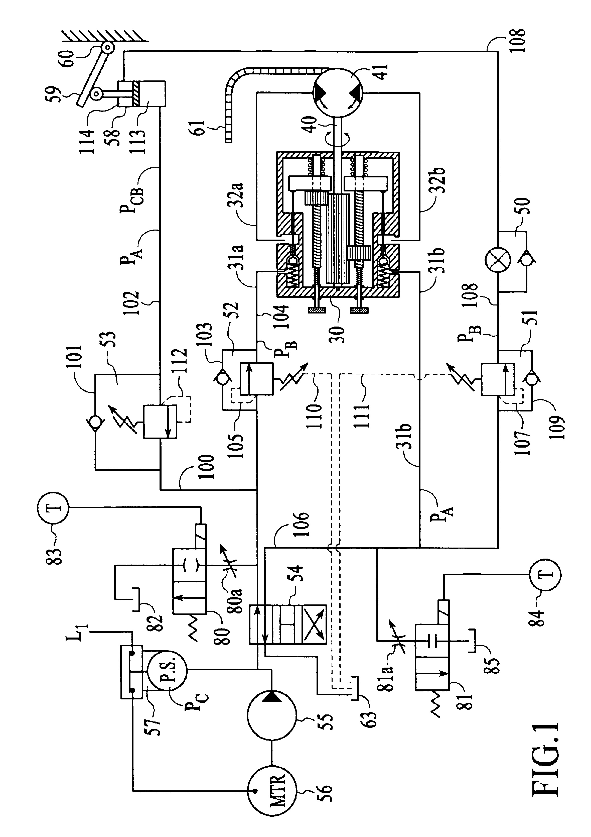 Hydraulic/pneumatic apparatus