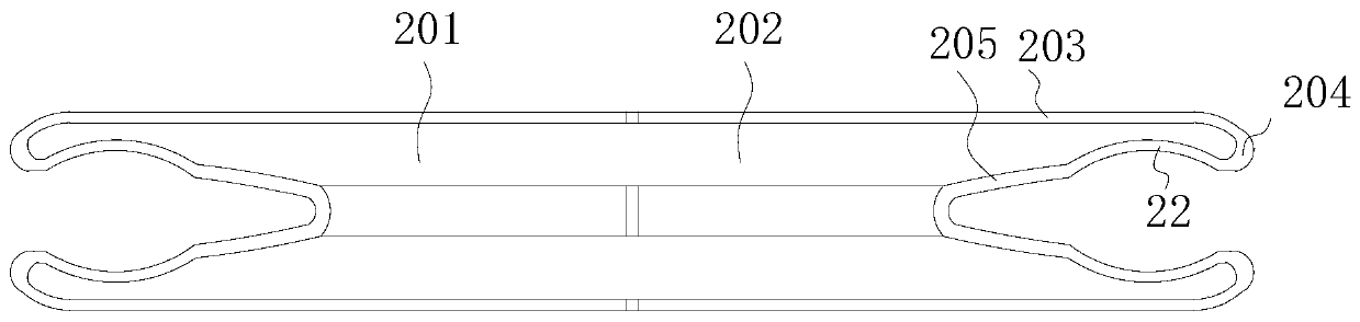 Handheld type iron wire surface rust treatment device