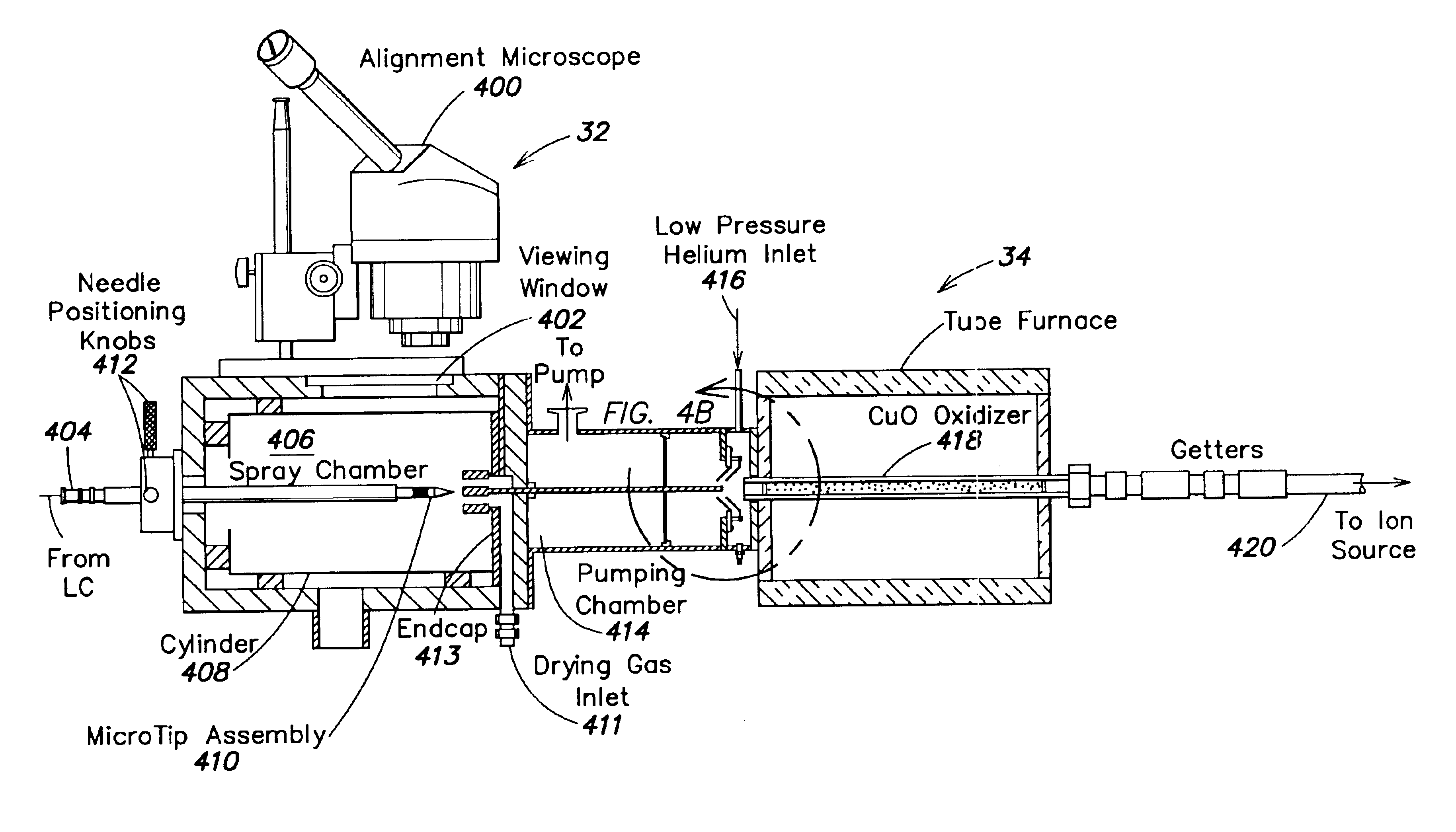 Sample introduction interface for analytical processing