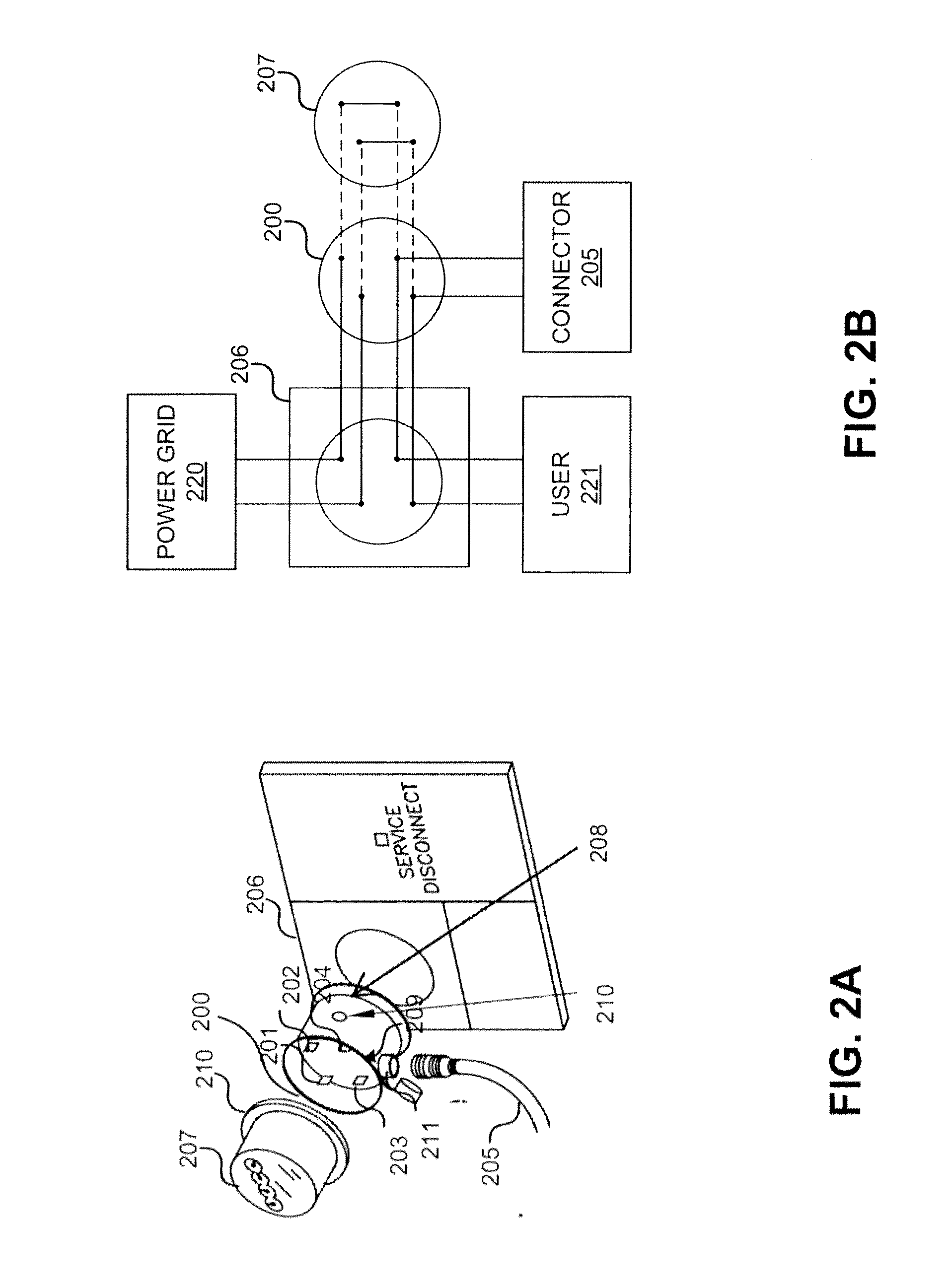 Interconnection meter socket adapters