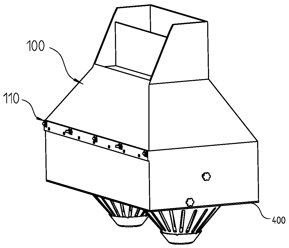 An easy-to-clean range hood