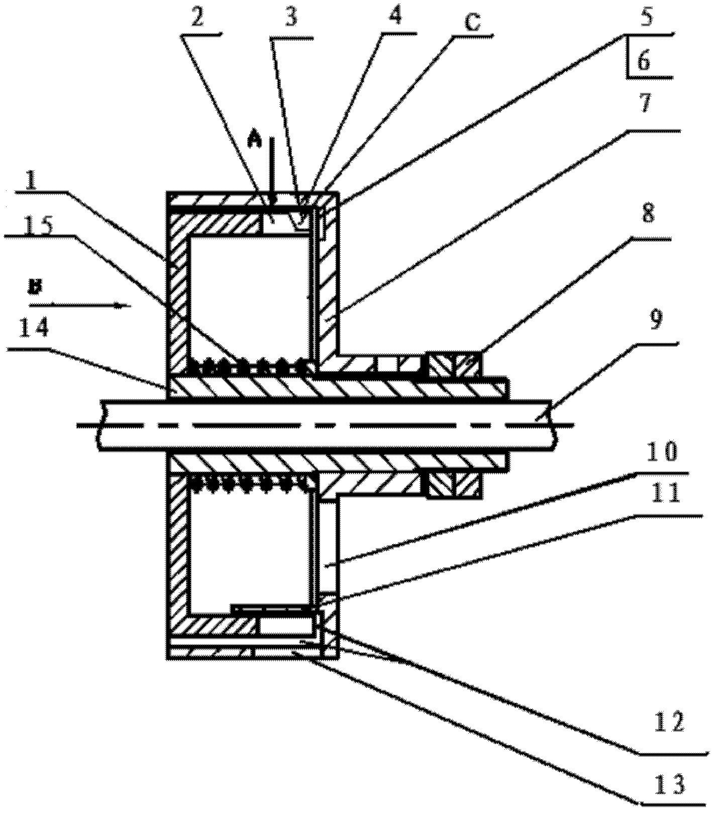 Inner filling type corn seed-metering device