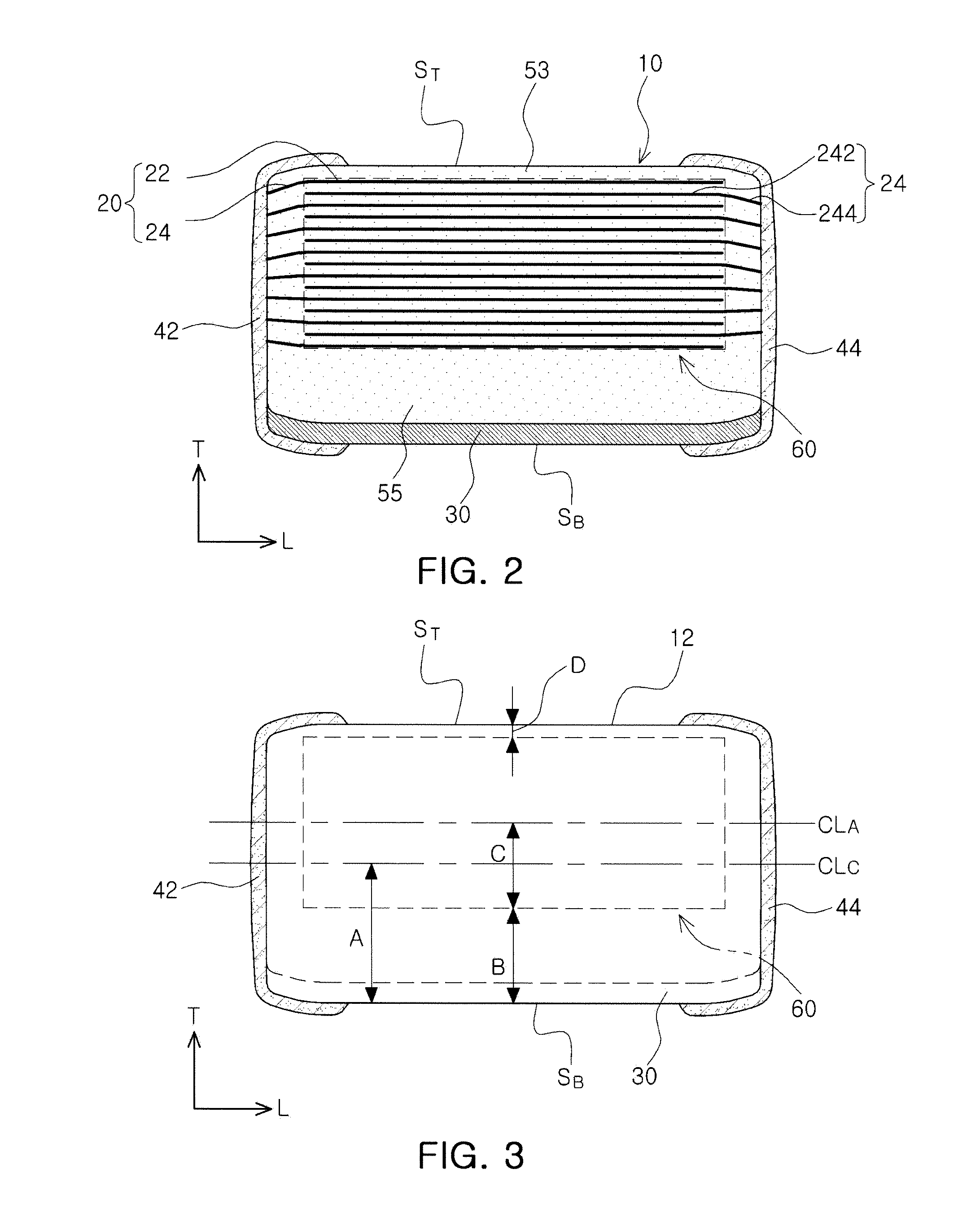 Laminated chip electronic component, board for mounting the same, and packing unit thereof