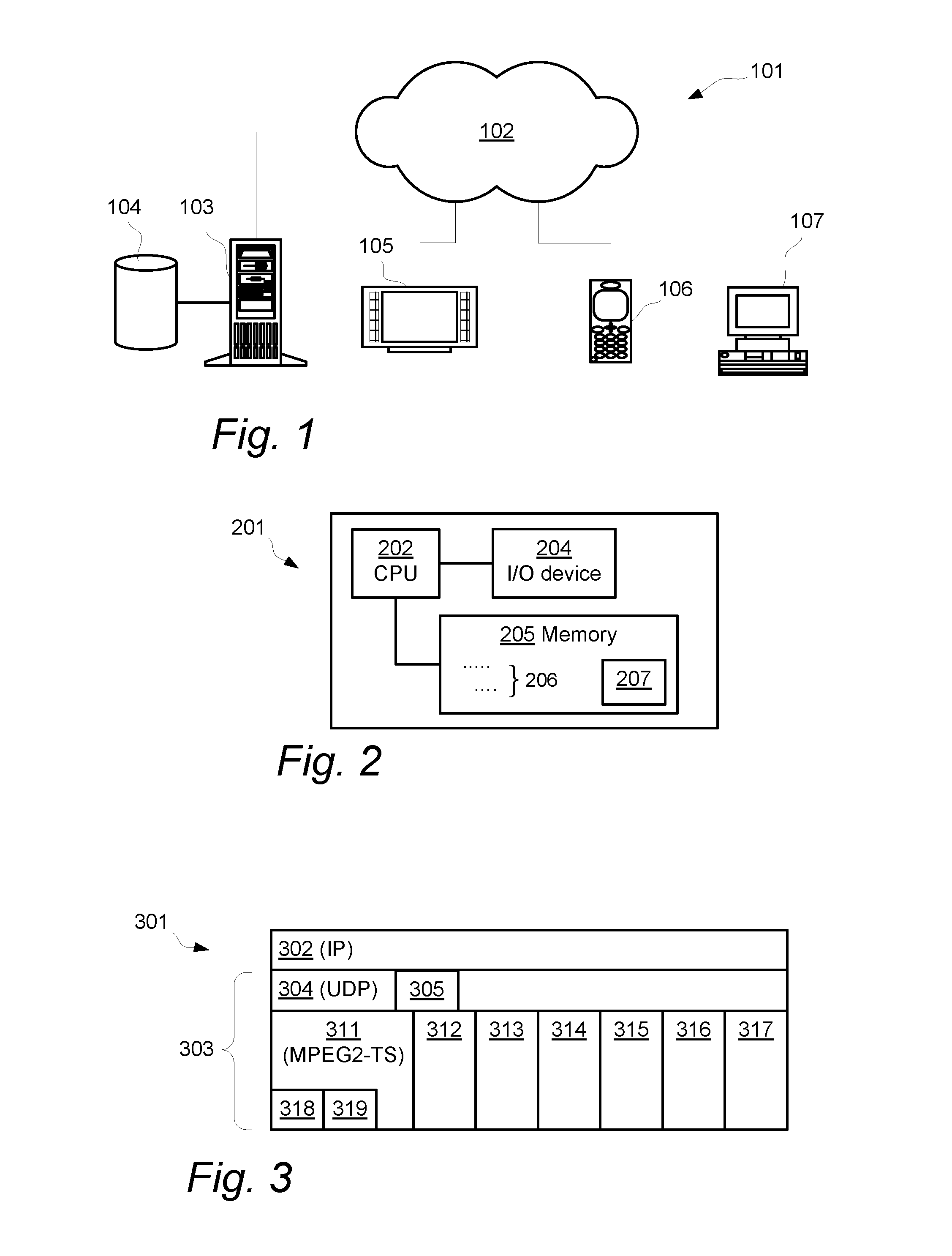 Determining loss of IP packets